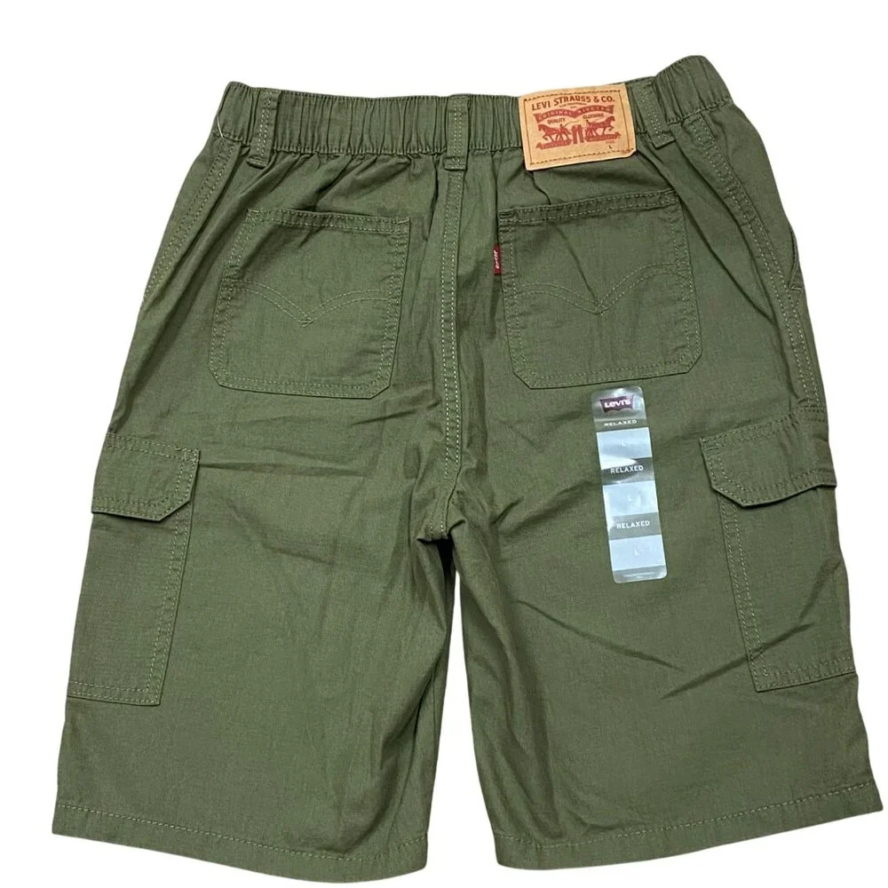 Levis Boys Relaxed Fit Cargo shorts‎ L NWT
